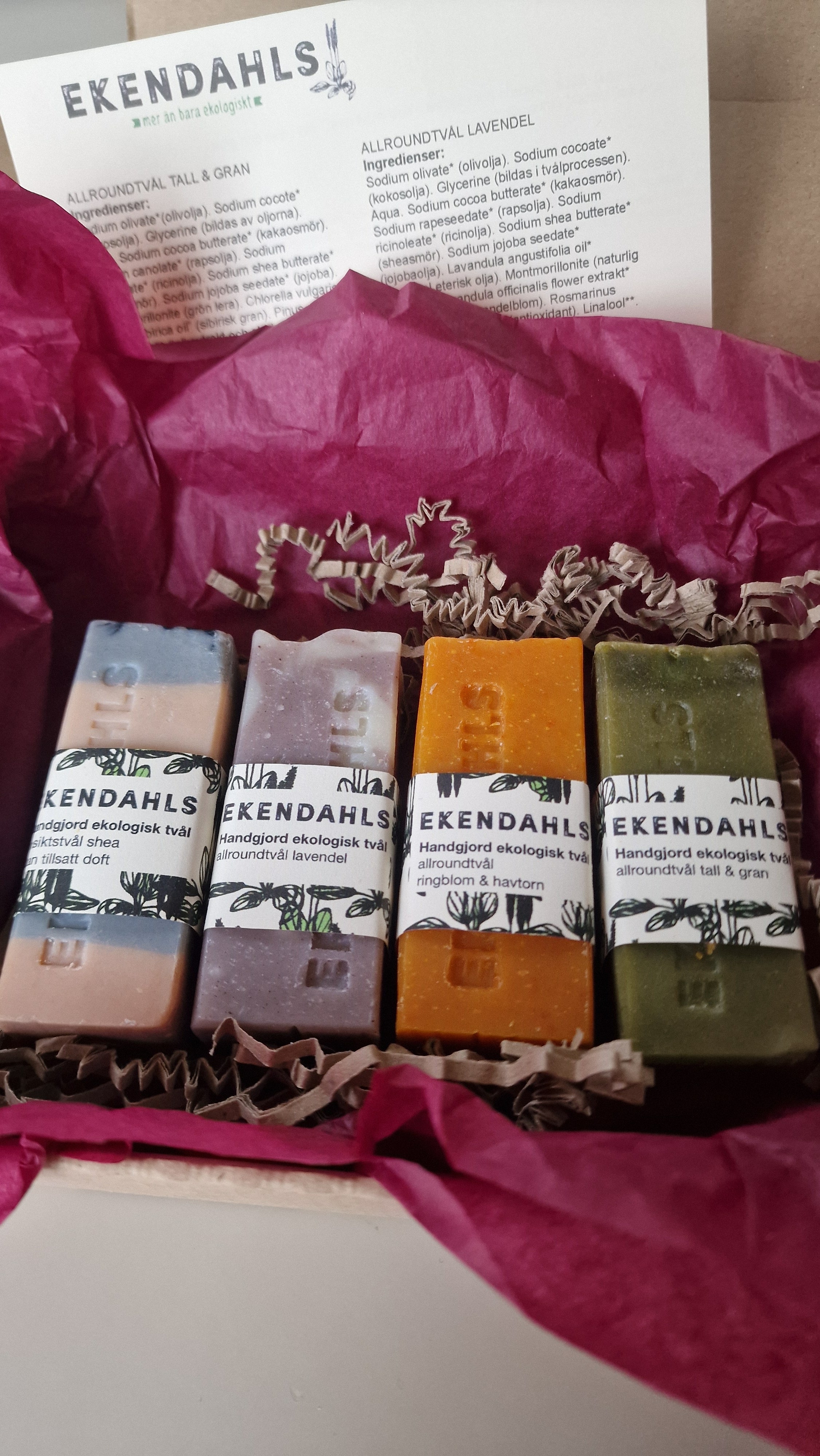 Allroundtvålar och Ansiktstvål Shea  300-375 kr