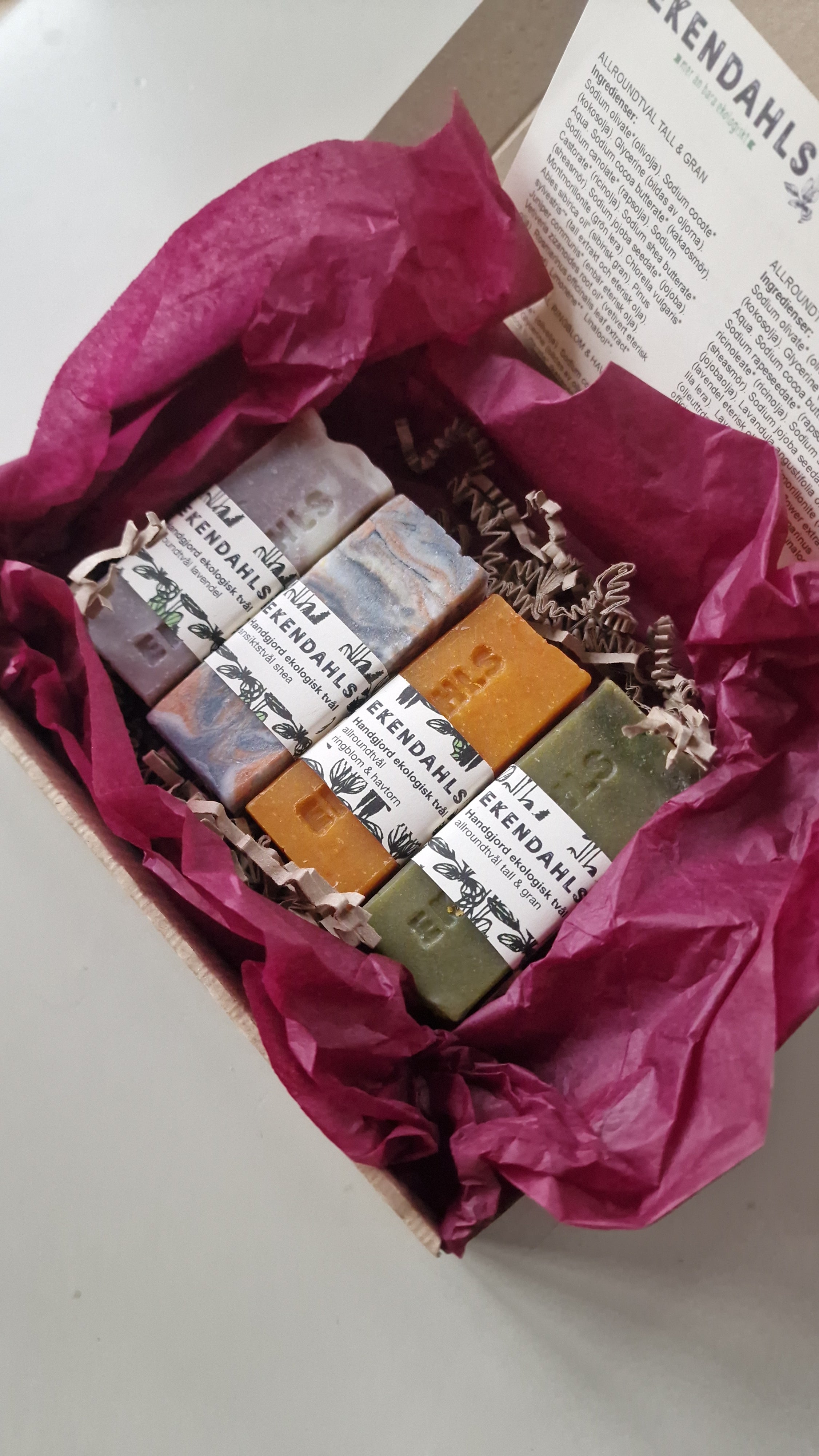 Allroundtvålar och Ansiktstvål Shea  300-375 kr